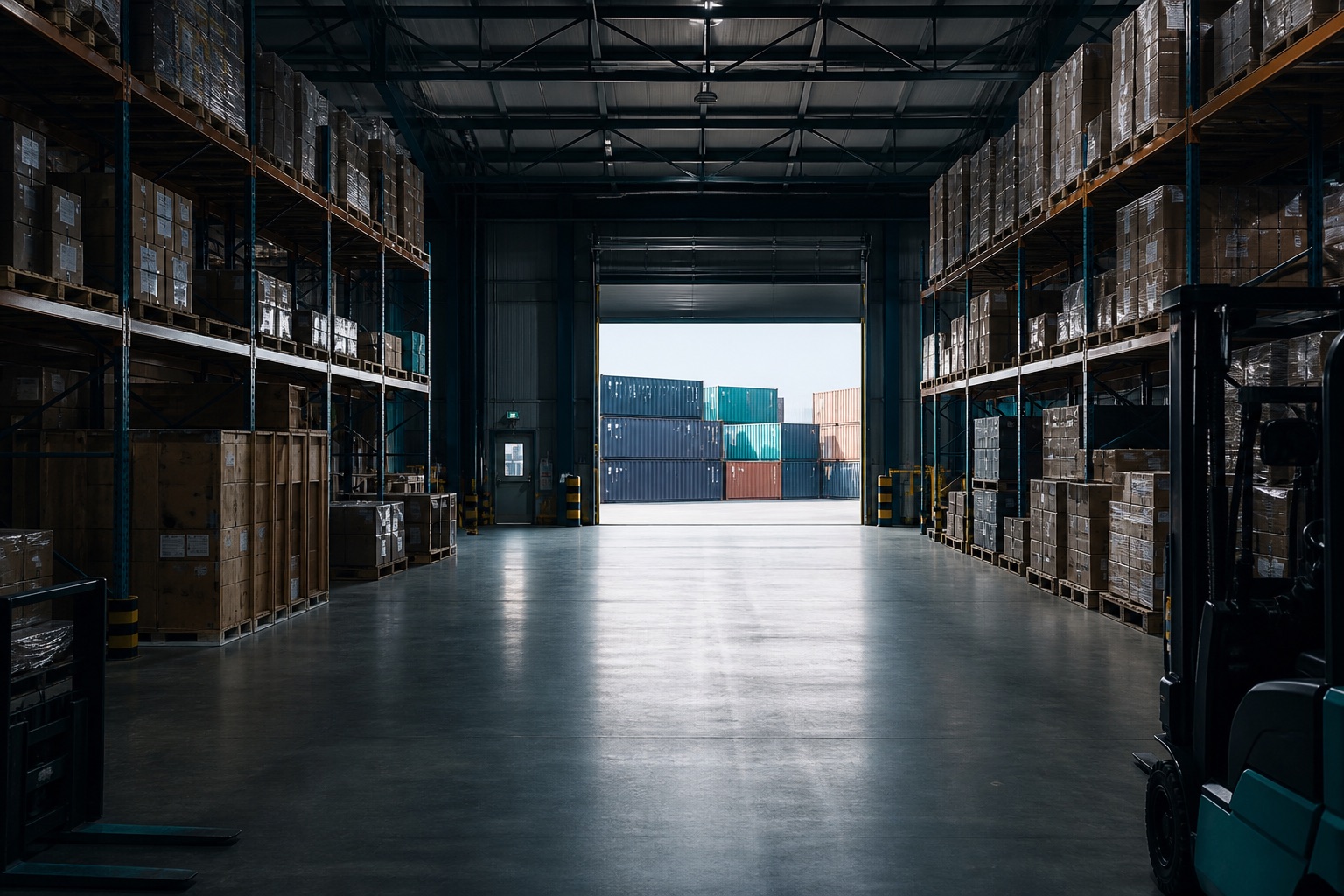 Modern warehouse supporting global sourcing and consolidation
